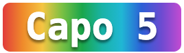 The header capo badge, reading 'Capo 5'.